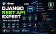 build scalable python django backend apis