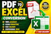 pdf to excel and word conversion
