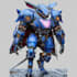 draw a mecha and robot art