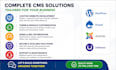 build professional cms websites using drupal, umbraco, joomla, wordpress