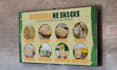 design digital menu board, animated TV menu for restaurant