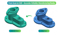 do reverse engineering from 3d scan, stl to step cad model