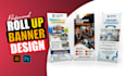 design roll up banner, retractable banner, pull up banner