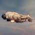 epic sci fi spaceship art