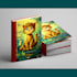 create magical children book cover illustration