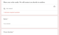 create a restaurant order and review automation system