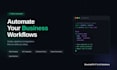 build a python automation script or workflow automation system