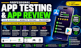 add IOS app review qa testing app testing website review  android review android
