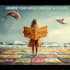 create cartoon book covers and character