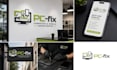 design stunning technology software logo