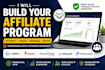 build affiliate program, goaffpro, awin, shareasale, affiliatewp, firstpromoter