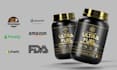 design gym supplement label and packaging with supplement facts