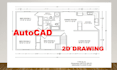 provide autocad 2d drafting from PDF, sketch, and image