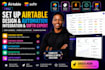 set up airtable airtable design airtable automation integration softr expert
