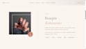 create responsive landing page with animation