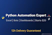python excel automation and data processing