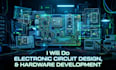 do electronic circuit, pcb and hardware development