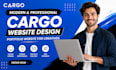 design modern cargo portfolio website for creatives