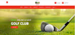 build golf shopify website design, add golf product, shopify website development