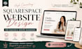 squarespace coach website design business coach website redesign squarespace