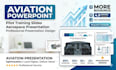 create aviation aerospace and pilot training power point presentation