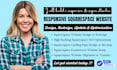 build squarespace website design or redesign squarespace website development