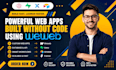 build modern mobile and web apps using flutterflow, weweb, glide, and xano