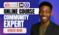 do skool community setup mighty networks circle so online course community
