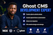 setup ghost cms website wix website migrate ghost cms blog wix ghost newsletter