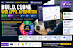 build, clone web app automation CRM erp odoo erp mvp ai saas software developer