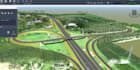 create 3d road and infrastructure design concept