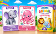 design fun kids educational flashcards memory cards printable leaning cards