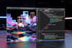 design an interactive 3d landing page