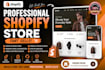 create a modern shopify website