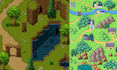 create pixel tileset pixel tilemap pixel character topdown tiles game art sprite
