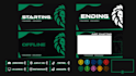 design animated twitch stream overlay
