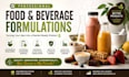 develop professional food and beverage formulations
