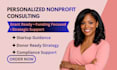 prepare a personalized nonprofit consulting package