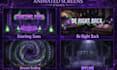 do custom stream overlay animated twitch overlay vtuber overlay for streamers