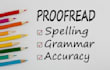 proof read and edit your documents, essays and resumes
