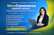 design ecommerce website using wordpress elementor and woocommerce