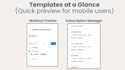 design a custom notion template or aesthetic workspace