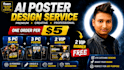 create professional ai poster and social media designs