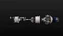 create industrial mechanical cutaway and exploded view animation video