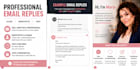 reply to emails professionally with empathy