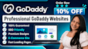design pr redesign perfect godaddy website for your business