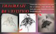 design a custom graphic linework and fineline tattoo