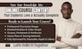 create professional online course content, curriculum and modules