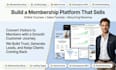 create squarespace membership website for courses and recurring sales