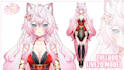 design and rig live2d vtuber model 2d vtuber model vtuber commission 2d anime